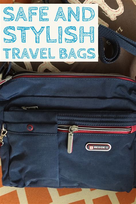 stylish travel safe handbags